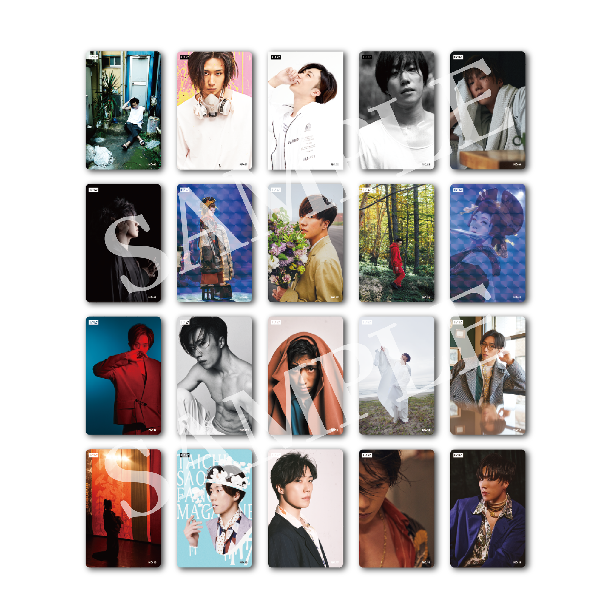 本島純政 カレンダー発売記念グッズ トレカ ランダム トレーディング