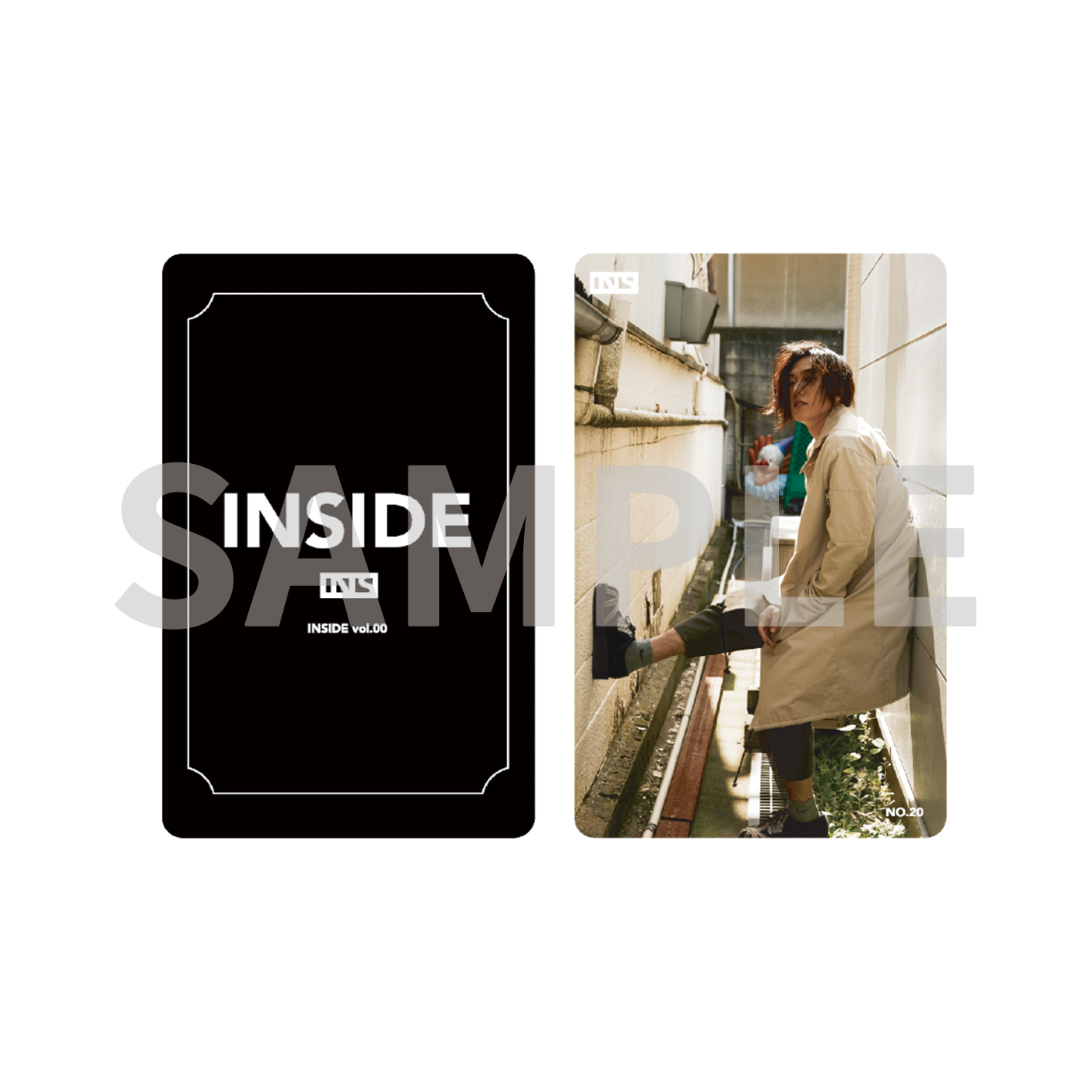 INSIDE vol.20記念ランダムトレーディングカード(全20種)【Vol.2 INSIDE vol.20記念ランダムトレーディングカード(全20種)【Vol.2